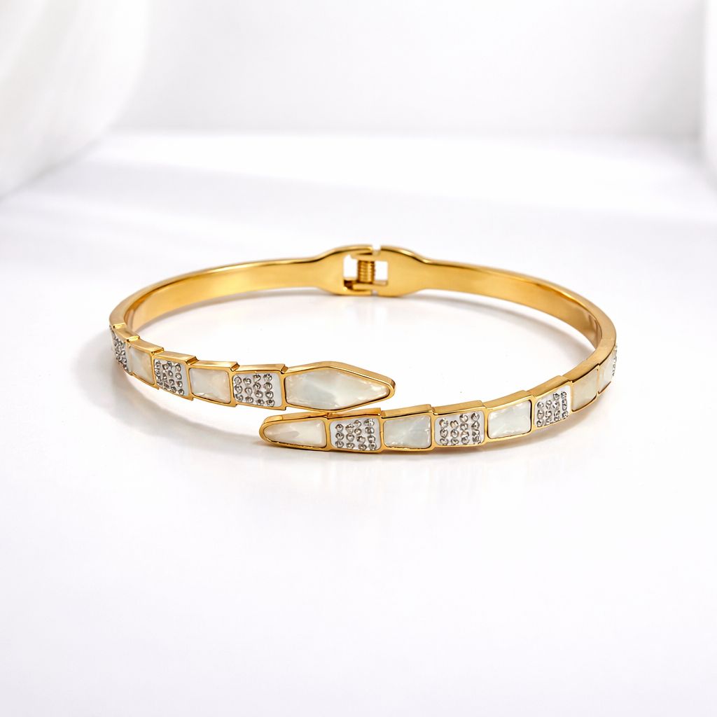 Snake Style Cuff Bracelet