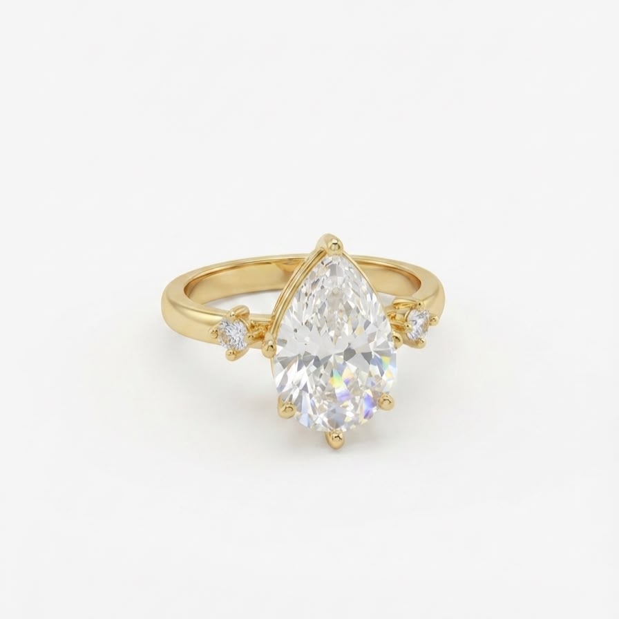 Pear Cut Ring