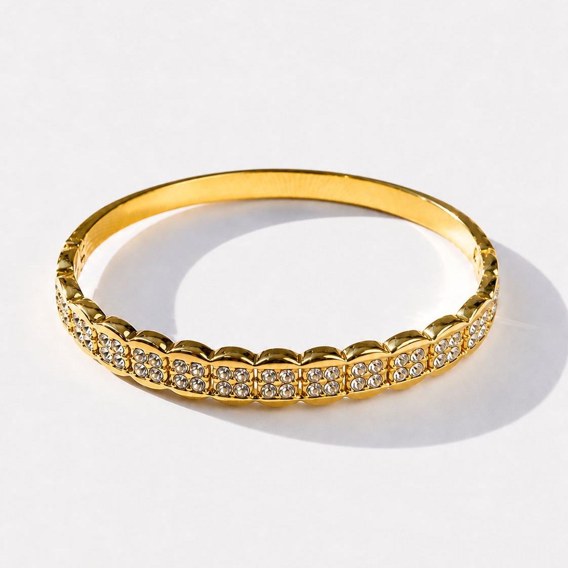 Checkered CZ Bracelet (Small Size)