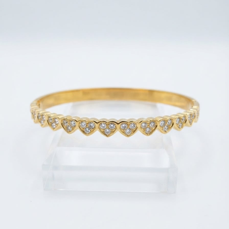 Heart Cluster Bracelet