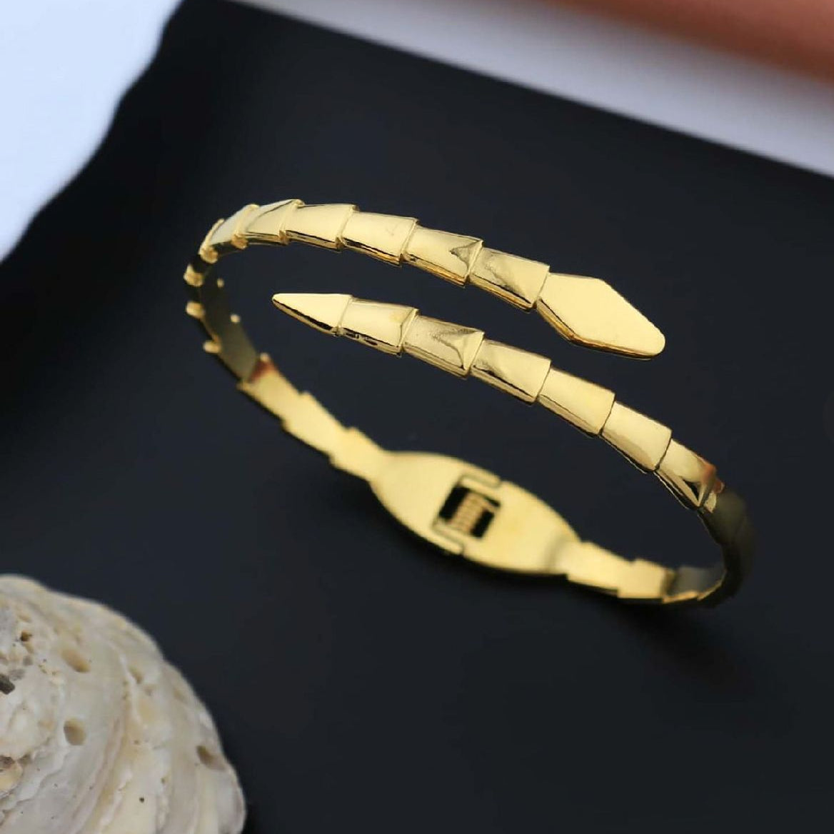 Snake Spring Bangle (Kada style )