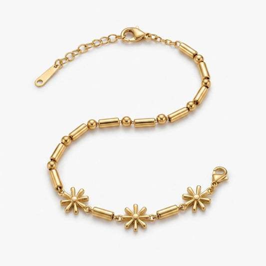 Daisy Bar link Bracelet