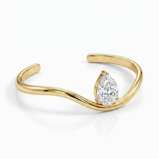 Droped shape Cuff