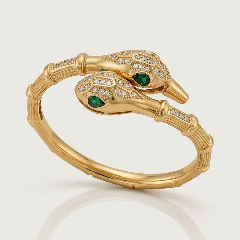 Snake AD Green kada Barcelet
