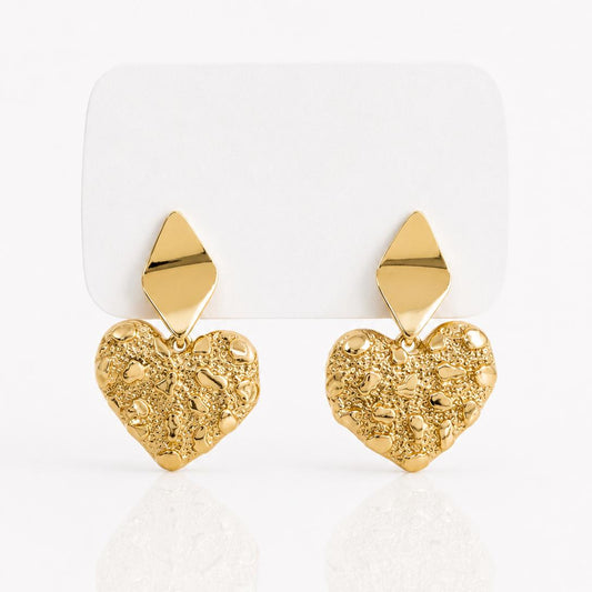 C-Heart Earrings