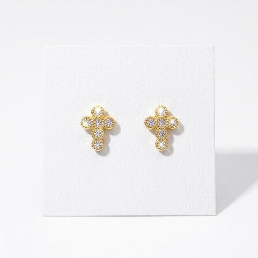Dainty cross stud