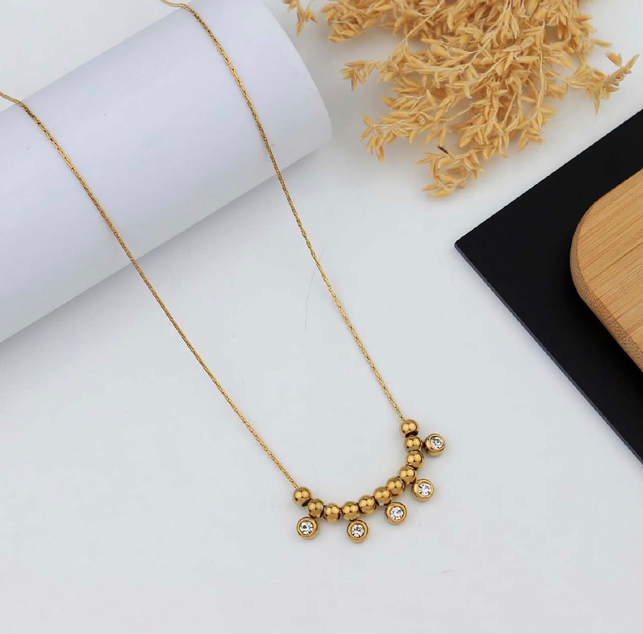 Beaded Chain Pendant