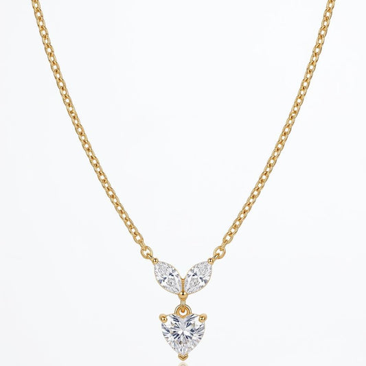 Dainty Stone drop Necklace