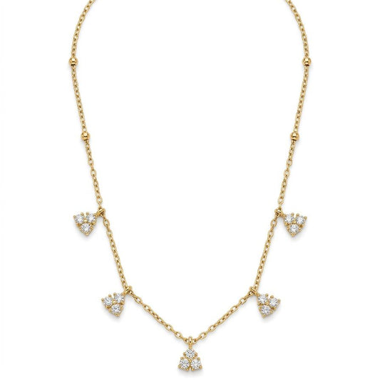 Dainty gold Charm Necklace