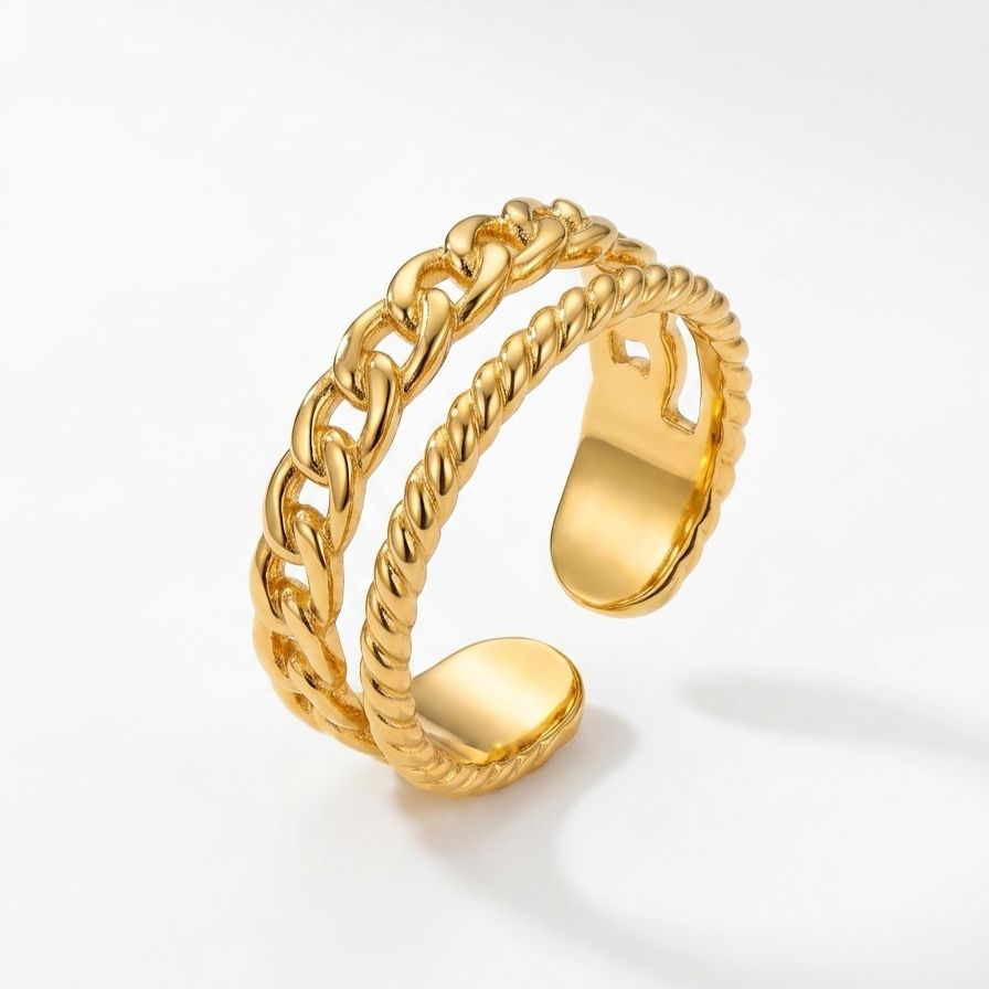 Double chain Ring