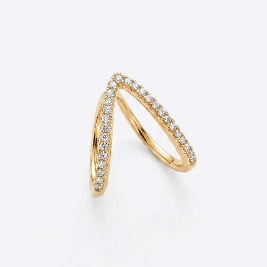 V-Shape Ring Adjustable
