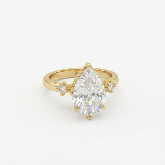 Pear Cut Ring
