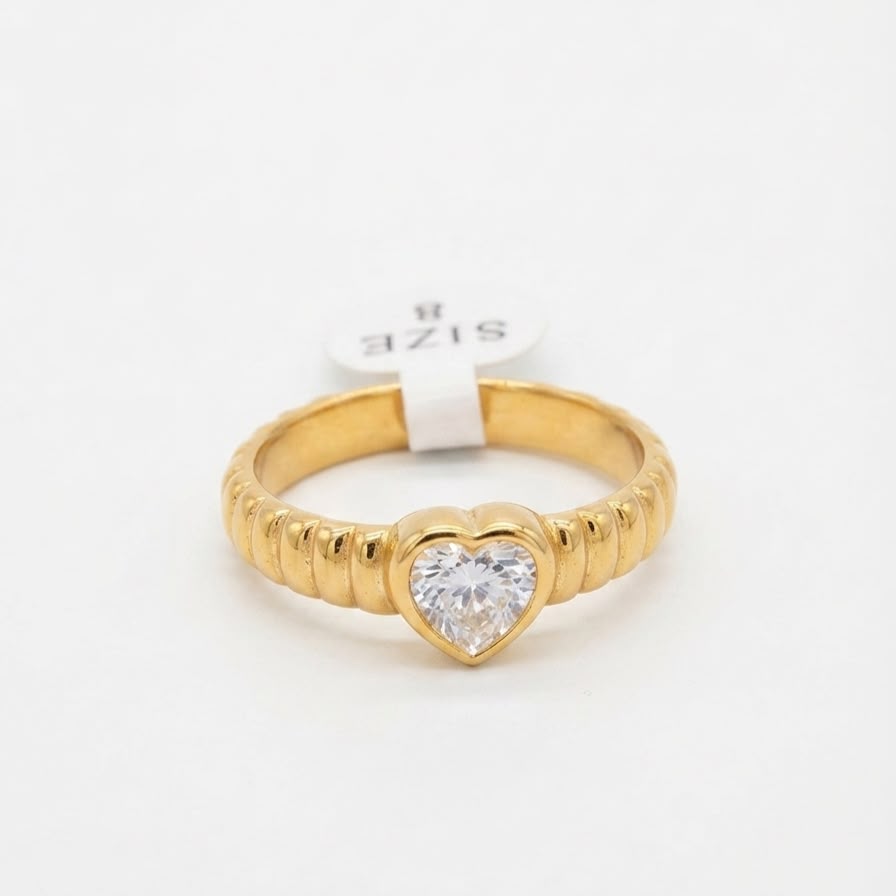 Zeo Diamond Cut Ring