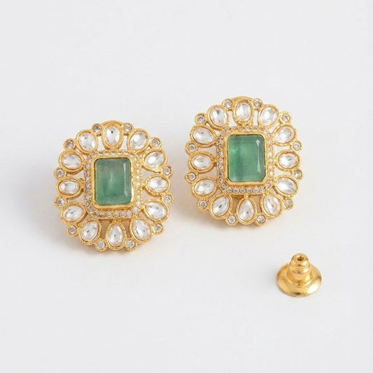Classic Royal Kundan Studs