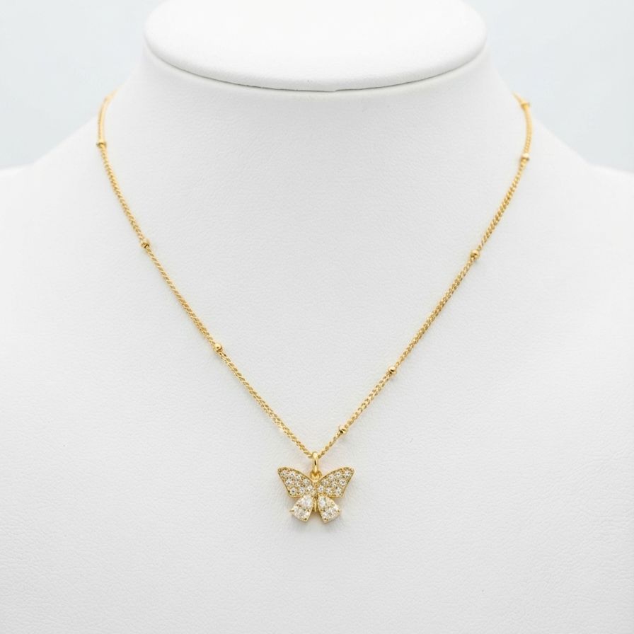 Butterfly Pendant Chain