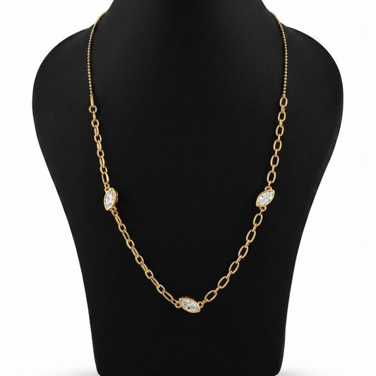 Marquise Link Necklace