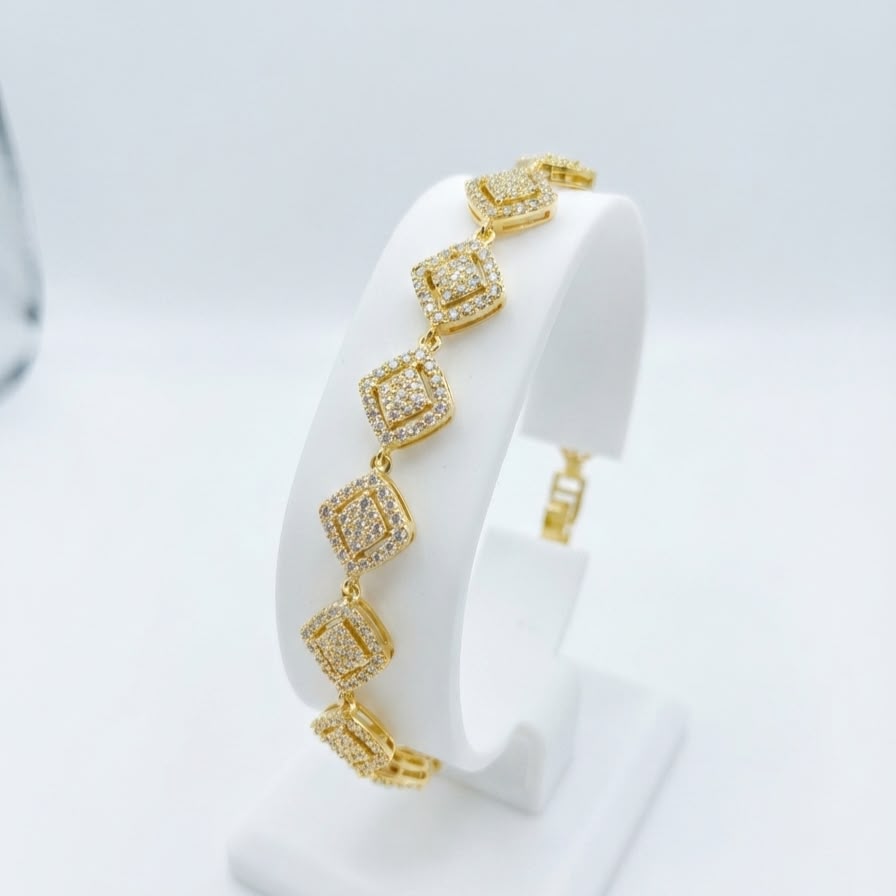 Brass Zicron Bracelet