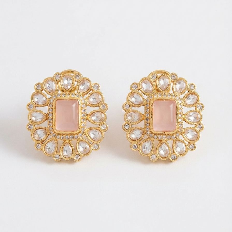 Classic Royal Kundan Studs
